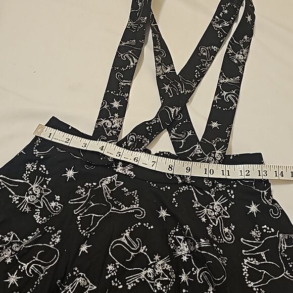 Sailor moon Silver Glitter Cat skirt xs - Picture 4 of 7